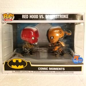 Funko pop! # 336 DC Heroes "Red Hood vs Deathstroke" PX Previews exclusive